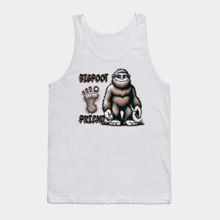 Bigfoot's Amiable Encounter Design Tank Top